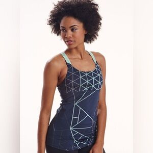 Oiselle Racerback Shelf Bra Running Tank Top